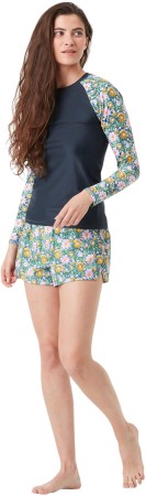 NAPKEY PRINTED Boardshort 2025 myosotis print 