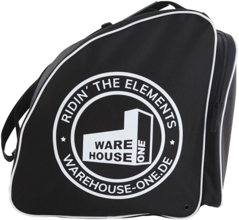 RIDIN THE ELEMENTS Bootbag black/white 