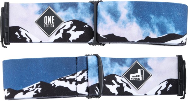 ORION THE ONE EDITION Magnet Schneebrille 2025 mountain strap/revo blue + Zusatzglas yellow 