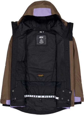 SEEN Jacke 2025 cocoa brown paisley S