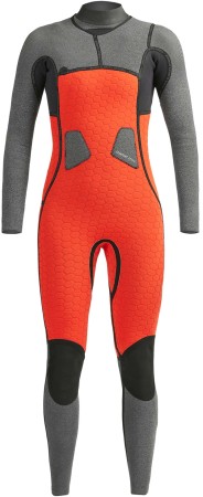 DOME WOMEN 4/3 CHEST ZIP Full Suit 2026 black 