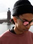 Product image 3 of the product “ALVA Sunglasses black/pink mirror ”