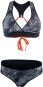 Product image 3 of the product “NEOKINI 1.5 Bikini 2025 black flowers XS”