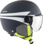 Product image 3 of the product “ZUPO VISOR Q-LITE Helmet 2026 charcoal-neon matt 54-58”