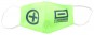 Product image 3 of the product “KIDS MOUTH-NOSE Mask green gecko ”