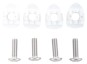 Artikelbild 3 des Artikels “UNION PRO M6 20mm Bindungsschrauben + Unterlegscheiben 4er Set white “