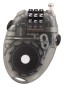 Artikelbild 3 des Artikels “X WH1 MRS LOCK Schloss clear black/white “