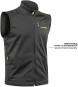 Product image 3 of the product “SOFTSHELL Vest 2027 black/yellow M”