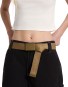 Product image 3 of the product “DROP V WEB Belt 2027 olive brown ”