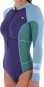 Product image 3 of the product “WOMEN AIR 2MM LS FRONT ZIP Shorty 2026 bonnie blue 10”