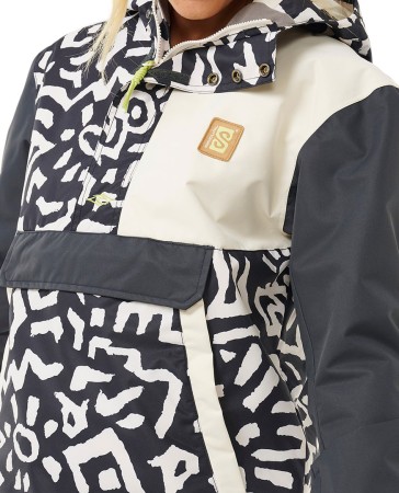 ANTI SERIES ANORAK Jacke 2025 washed black 