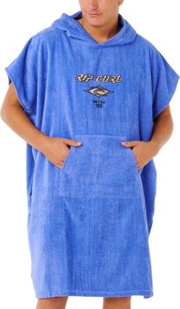 LOGO HOODED TOWEL Poncho 2026 blue haze 