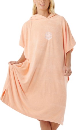 CLASSIC SURF HOODED Poncho 2026 bright peach 