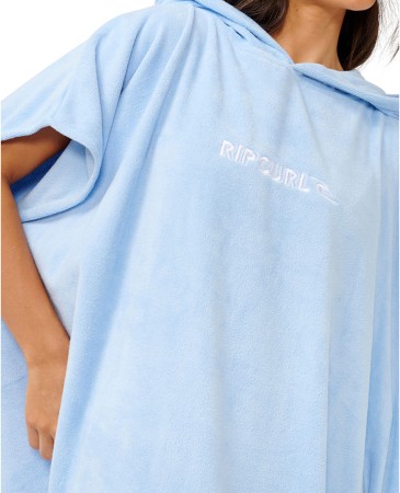 CLASSIC SURF HOODED Poncho 2025 mid blue 