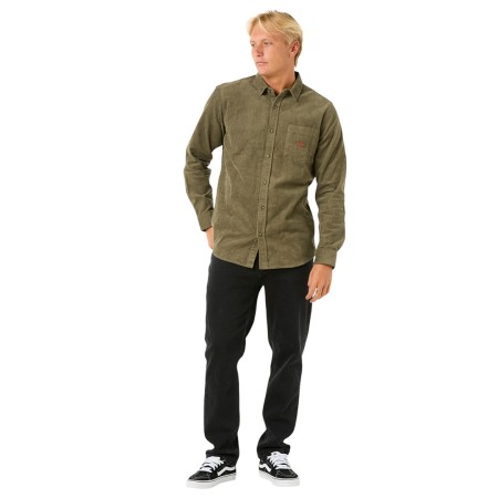 CLASSIC SURF CORD LS Hemd 2025 dusty olive 
