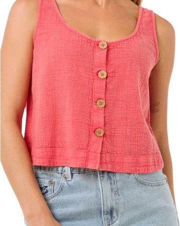 CLASSIC SURF TANK II Top 2025 hibiscus red 