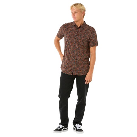 FUN TIMES Hemd 2025 black/orange 