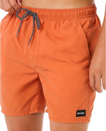 EASY LIVING VOLLEY 16 Boardshort 2025 burnt orange 
