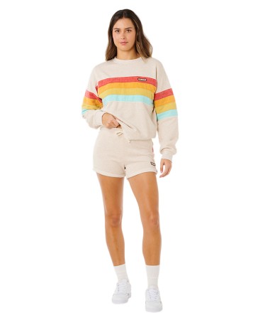 SURF REVIVAL FLEECE Walkshort 2026 oatmeal M