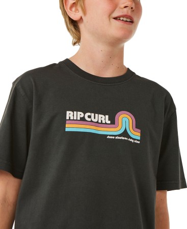 BOYS SURF REVIVAL MUMMA T-Shirt 2024 washed black 