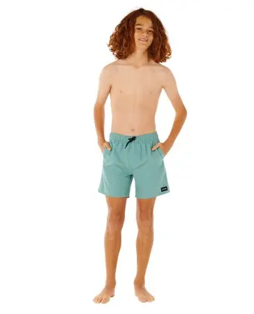BOYS OFFSET VOLLEY Boardshort 2026 blue lagoon 