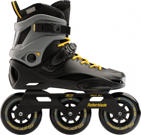 RB 110 3WD Inline Skate 2024 black/saffron yellow 