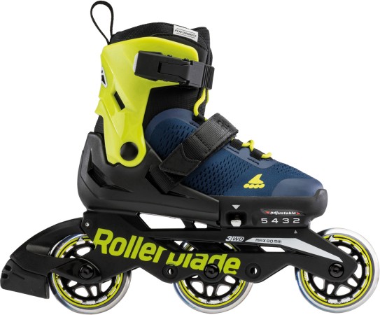 MICROBLADE 3WD Inline Skate 2024 blue royal/lime 
