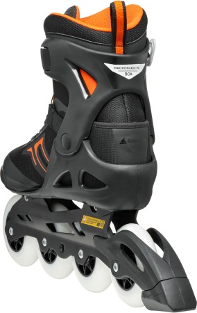 MACROBLADE 90 BOA Inline Skate 2025 black/orange 