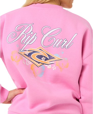 HIBISCUS DIAMOND HERITAGE CREW Sweater 2025 pink 