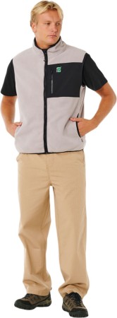 SEARCH POLAR FLEECE Weste 2026 stone 