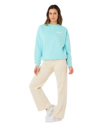 SURF PUFF INSPIRED CREW Sweater 2026 light sea blue 