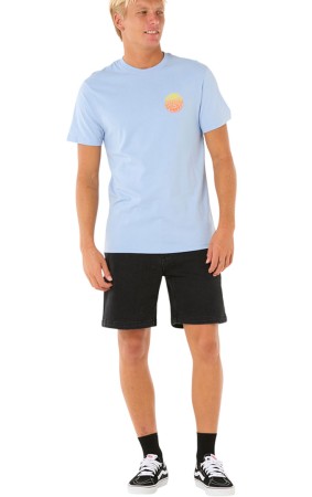 WETTIE PASSAGE ICON T-Shirt 2025 ice blue 