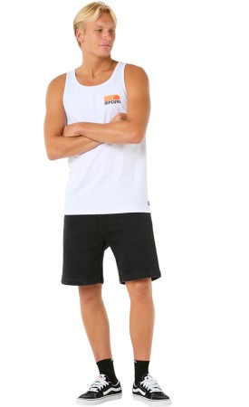 SURF REVIVAL PEAKING Tank 2025 white 