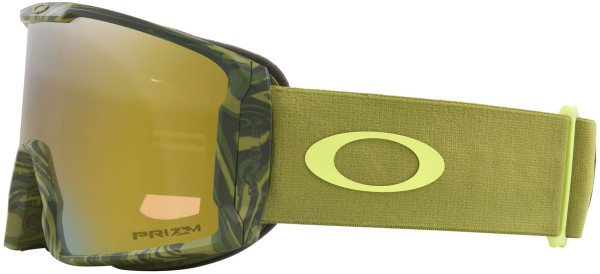 LINE MINER L Schneebrille 2025 jamie anderson signature/prizm snow sage gold iridium 