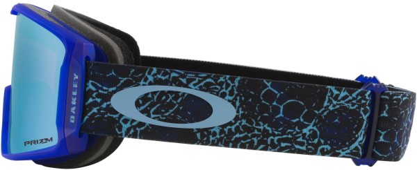 LINE MINER M Goggle 2025 crystal blue cell/prizm snow sapphire iridium 