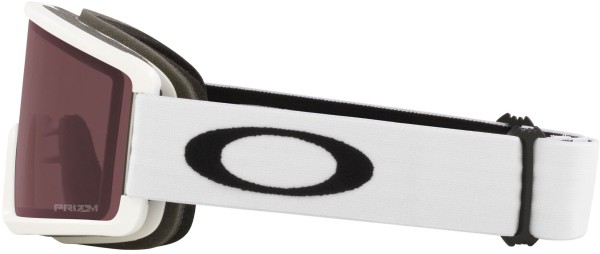 TARGET LINE M Schneebrille 2025 matte white/prizm dark grey 