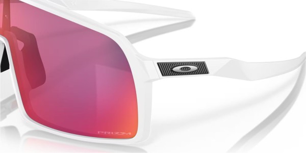 SUTRO Sunglasses matte white/prizm road 