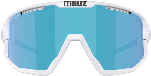 FUSION Sonnenbrille 2024 matt white/photochromic brown blue multi 