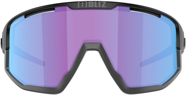 FUSION Sonnenbrille 2024 matt black/violet blue multi 