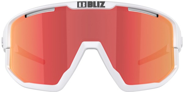 FUSION Sunglasses 2025 matt white/smoke red multi 