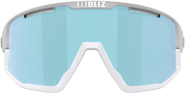 FUSION Sonnenbrille 2025 matt light grey/smoke ice blue multi 