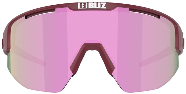 MATRIX SMALL Sonnenbrille 2025 matt burgundy/brown rose multi 