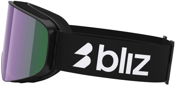 FLOW Schneebrille 2026 matte black/brown purple multi 