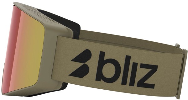 G001 Schneebrille 2026 matte camo green/brown red multi 