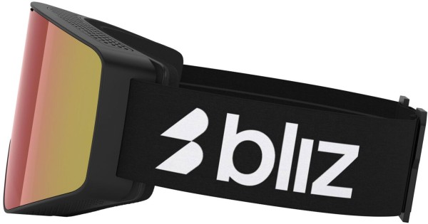 G001 Schneebrille 2026 matte black/brown red multi 