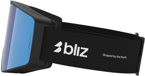 G001 Schneebrille 2026 matte black/n_o_n violet & blue 