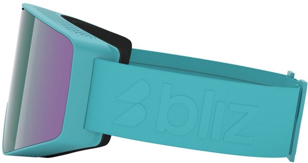 G001S Schneebrille 2026 matte turquoise/brown green multi 