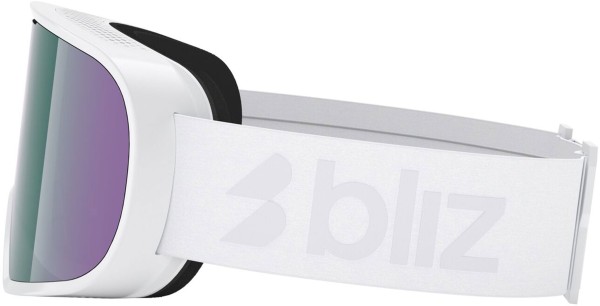 G002S Schneebrille 2026 matte white/brown green multi 