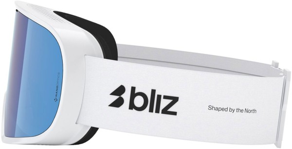 G002S Schneebrille 2026 matte white/n_o_n violet & blue 