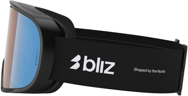 G002S Schneebrille 2026 matte black/n_o_n orange & blue 